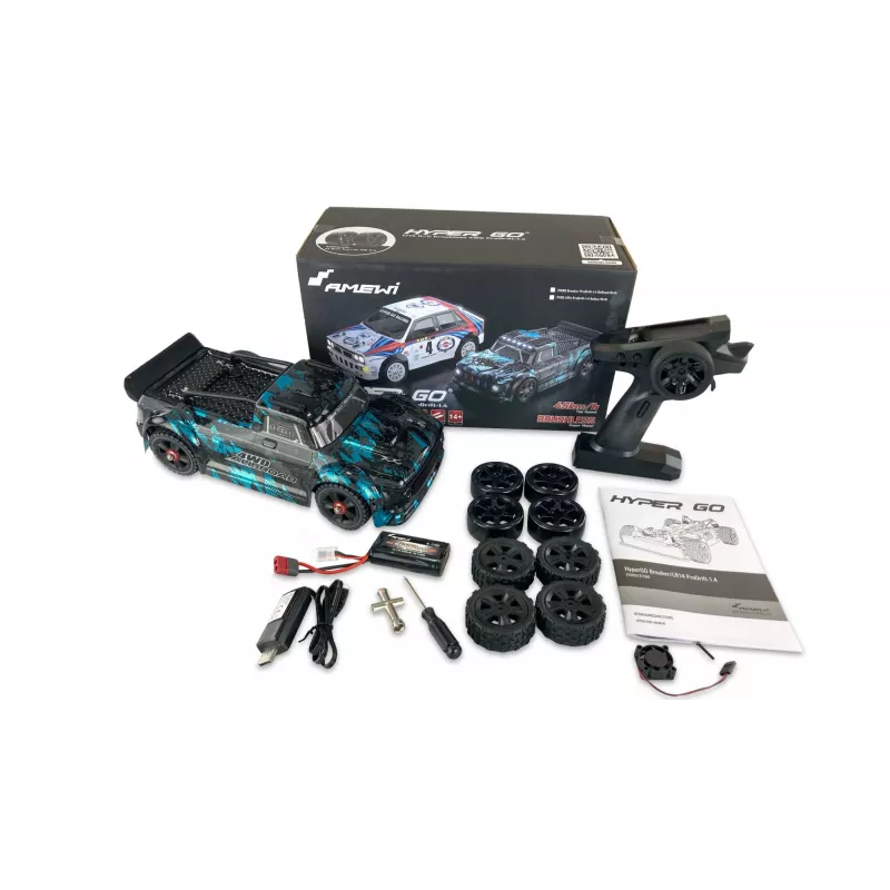 Auto Amewi Hyper Go Breaker Prodrift 1.4 sähkökäyttö 1:14
