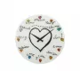 NeXtime kello 8030 Loving You, Ø43 cm, seinäkello, valkoinen/monivärinen