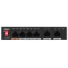 Dahua Technology PFS3006-4ET-60 hallitsematon L2 Fast Ethernet (10/100) Power over Ethernet (PoE) musta