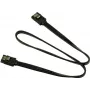 Inter-Tech - SATA-kaapeli - Serial ATA 150/300/600 - SATA - SATA - 50 cm - lukittu (88885310)