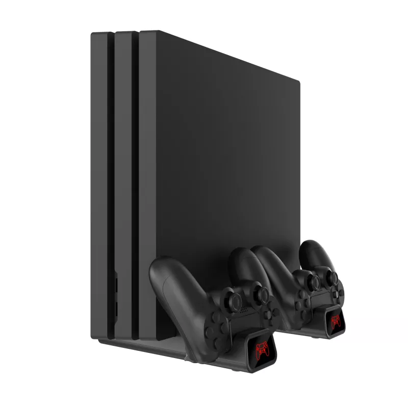 Jäähdytysalusta White Shark PS4-19076 Cutman ja 2 lataustelakkaa ohjaimelle