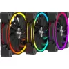 ALPENFÖHN Wing Boost 3 120mm ARGB -kotelotuuletin, 3 kpl:n pakkaus, musta