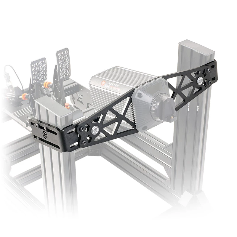 Asennusteline Asetek SimSports teräs musta 135x535x168mm