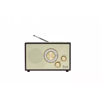 Radio OR Nightingale USB/BT tummanruskea