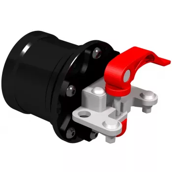 Adapteri Ascher Racing 76080007 rattiohjaimille — 70 mm pulttijako