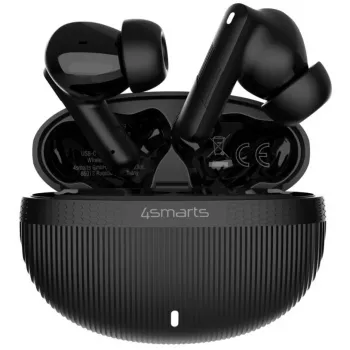 Headset 4smarts SkyBuds Pro ANC True Wireless Stereo Bluetooth musta