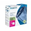 Vesifiltterikannu BRITA Marella 2,4 l 3 Pure Performance -patruunalla, Maxtra Pro, sininen