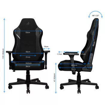 Nitro Concepts X1000 pehmustettu istuin pehmustettu selkänoja