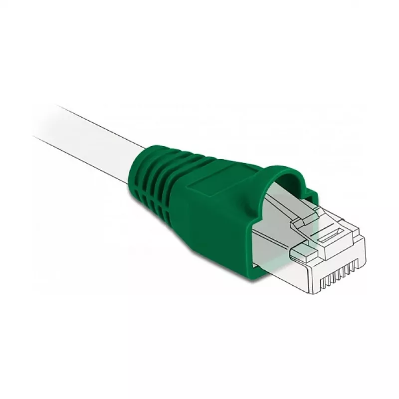 Vedonpoisto RJ45-liittimelle DeLOCK 86726 vihreä 20 kpl