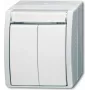 BUSCH JAEGER 1484-0-0379 - painike - valkoinen - IP44 - CE - 74 mm - 55 mm