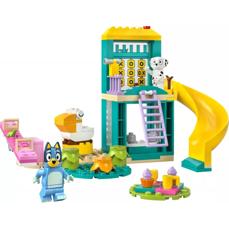 LEGO Bricks sarja 11201 Leikkikenttähauskaa Bluen ja Chloen kanssa – minihahmot, leikkikohtaus