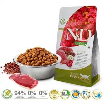 Farmina N&D Cat Quinoa Urinary ankka 5 KG