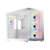 LC-Power Gaming 8001W Pro-Storm Light Midi-Tower ATX-kotelo, valkoinen (LC-8001W-ON)