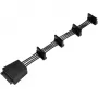 SilverStone SST-CP06-E4 SATA-virranjakokaapeli, 1x 15-pinninen – 4x 15-pinninen