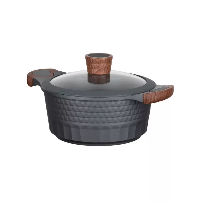 Keittiöväline Resto Kitchenware Capella 2,6 L pyöreä musta puu