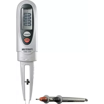 Voltcraft komponenttitestari digitaalinen SMD-200 CAT III 600 V näyttö (lukemat): 6000 (SMD-200)
