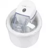 Jäätelökone ICM 3764, jäätelökone valkoinen, 1 500 ml jäätelölle, 12 wattia