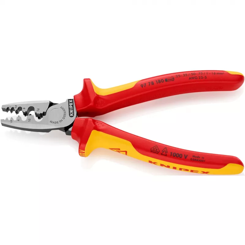 Kaapeli-puristuspihti Knipex 97 78 180