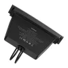 Keskitin Baseus T-Space USB-C–Lightning-kaapeleilla Tesla-autoihin (musta)