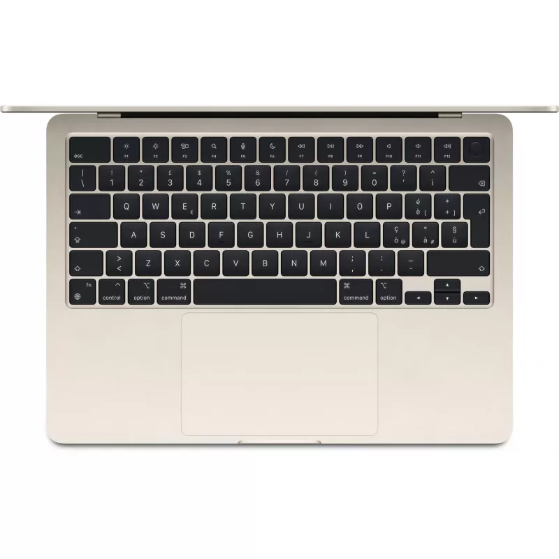 APPLE MacBook Air 34,46cm 13,6 inch Apple M3 -siru 8‑ytimisellä CPU:lla ja 10‑ytimisellä GPU:lla 24GB 512GB SSD Starlight