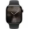 Apple Watch S10 Slate titaani Sportband musta - M/L GPS + Cellular 42mm MWXH3QF/A 2024