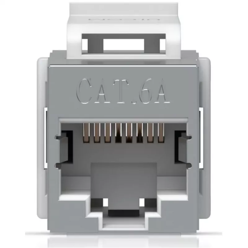 Keystone-liitin Ubiquiti UACC-Keystone-Coupler-C6A litteä ruostumaton teräs RJ-45