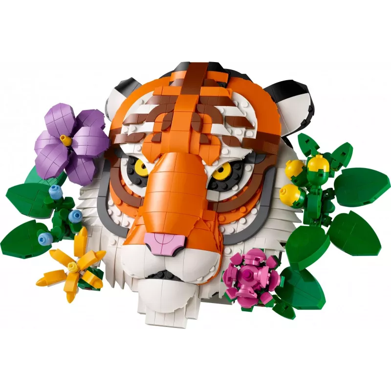 Rakennuslelu LEGO Art Fauna Collection Tiikeri setti 31217 – rakennettava tiikerimalli