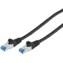 ShiverPeaks patch-kaapeli CAT6a RJ45 S/FTP 2m musta - verkko - CAT 6a