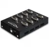 DeLock USB2.0 kahdeksaan sarjaporttiin -sovitin - sarjasovitin - USB2.0 - RS-232 - 8 porttia (61860)