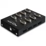 DeLock USB2.0 kahdeksaan sarjaporttiin -sovitin - sarjasovitin - USB2.0 - RS-232 - 8 porttia (61860)