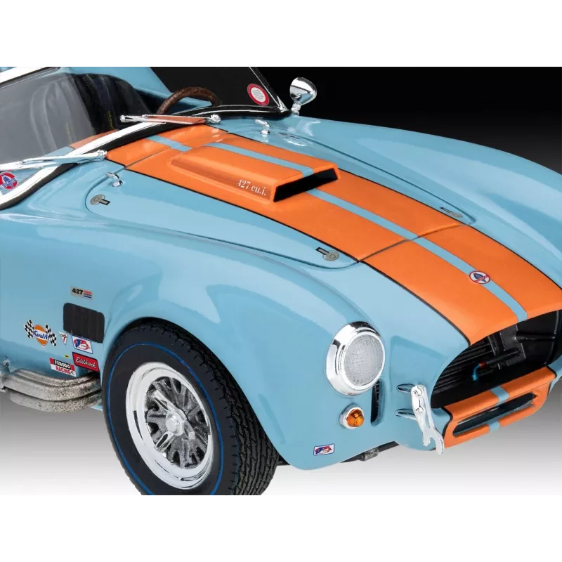 Muovinen pienoismalliauto 65 Shelby Cobra 427 1/24