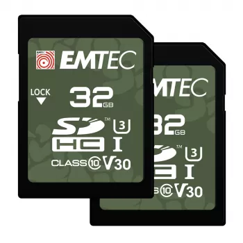 Emtec 32GB UHS-I U3 V30 Outdoor flash-muisti ECMSD32GHC10ORP