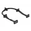 SATA-kaapeli DeLOCK 60395 0,4 m SATA 15-pin 4 x SATA 15-pin musta