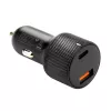 Autolaturi everActive CC-50Q QC3.0 75W Quick Charge 3.0 -tuella ja USB-liitännöillä