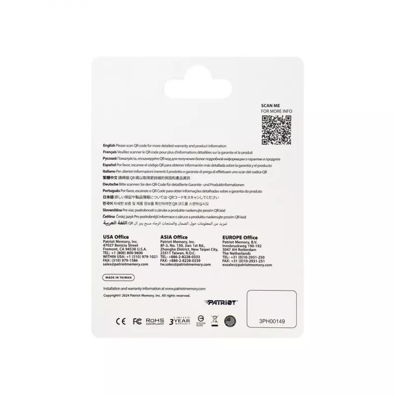 Patriot Memory EP A2 muistikortti 128 GB MicroSDXC V30 U3 Class 10 (PEF128GEP32MCX)