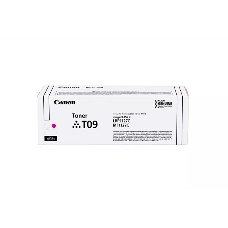 Canon TONER T09 M värikasetti 1 kpl alkuperäinen magenta