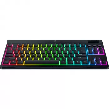 BlackWidow V4 matalaprofiilinen TKL HyperSpeed, pelinäppäimistö musta, DE-asettelu, Razer Low-Profile Orange