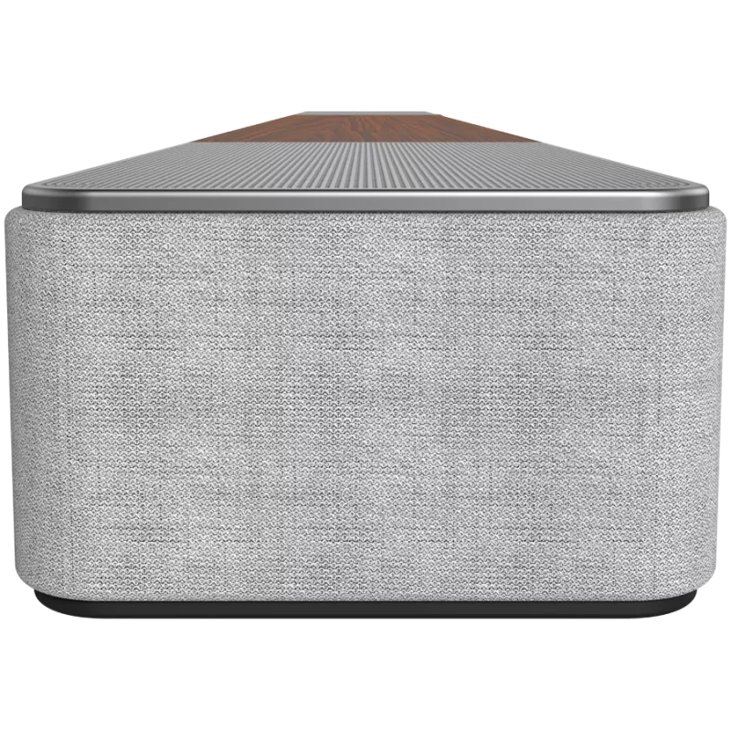 Soundbar-kaiutin KLIPSCH 1073541 — 3.1.2 kanavaa, 100 W RMS, sisäänrakennettu subwoofer, harmaa/pähkinä
