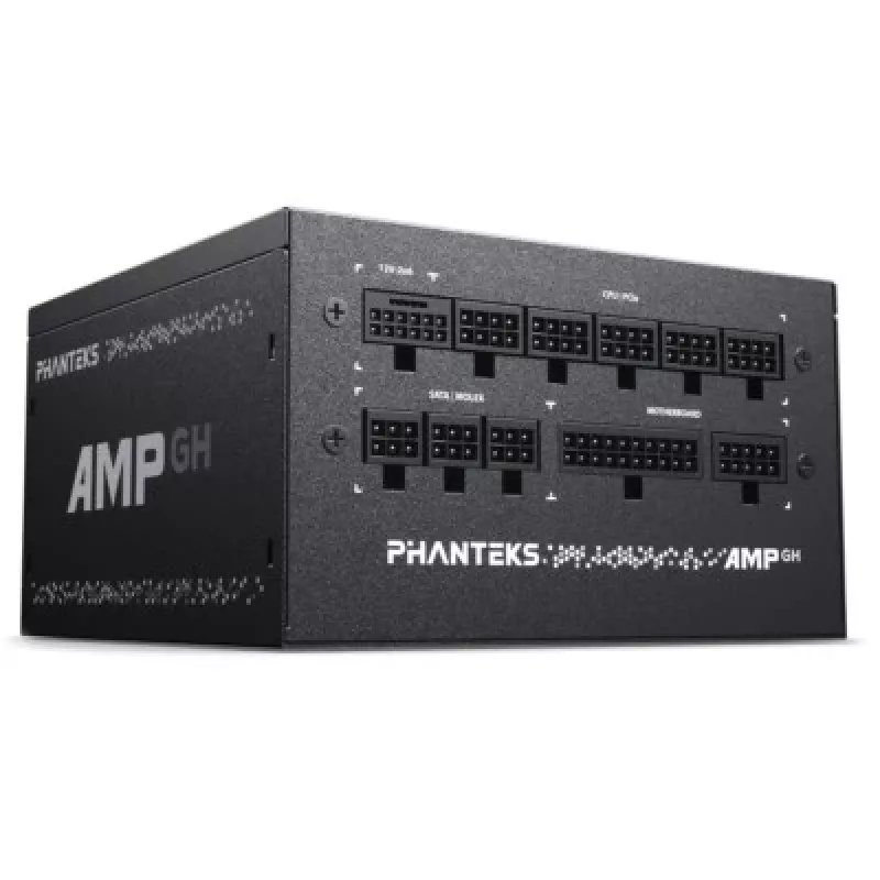 Phanteks AMP GH -virtalähde 750 W 18+10 pin ATX ATX musta, valkoinen