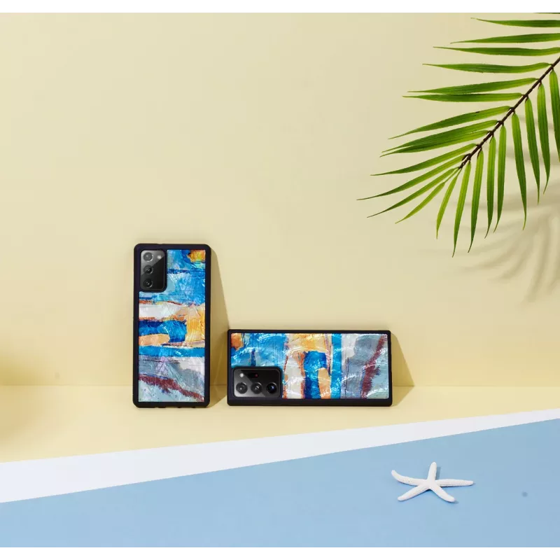 Suojakotelo iKins Samsung Galaxy Note 20 Ultra -malliin — taivaansininen