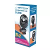 Tuuletin Esperanza EHF103K, kompakti USB-tuuletin, MUSTA
