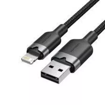 USB2.0–LIGHTNING-kaapeli/1M musta Lanbf Vention