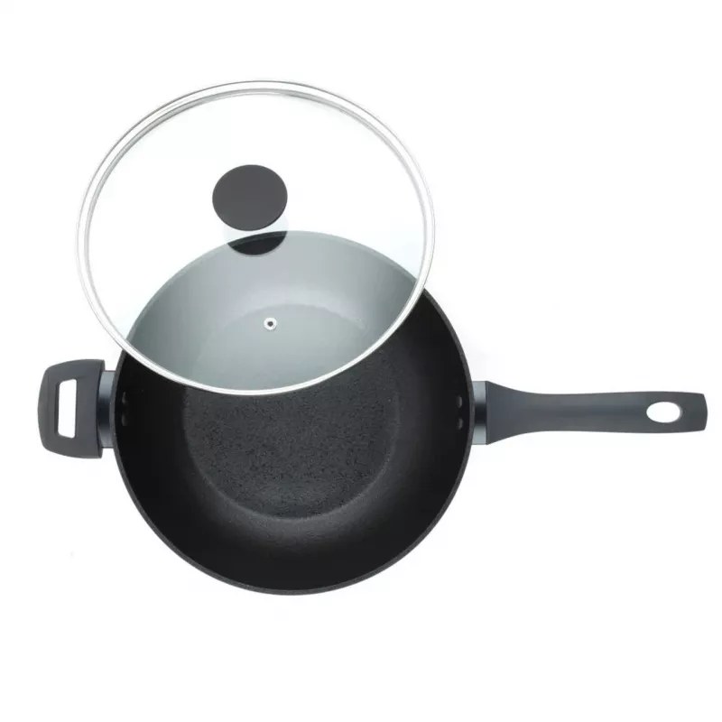 Wok-pannu Salter BW09329AR 28 cm Megastone Noir tarttumaton
