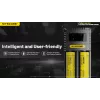 Akkulaturi Nitecore Ci12 yleislaturi USB Li‑Ion, NiCd, NiMH, 3A tulo 5/9/12V, muovikotelo