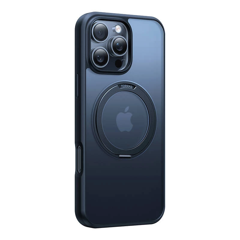 Torras Pro Series -kotelo iPhone 16 Pro Max, musta, malli X00FX1914