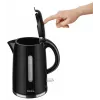 Amica KF1002 vedenkeitin, 1,7 l, musta