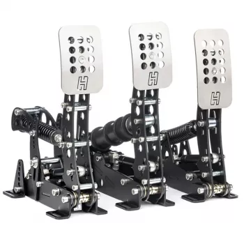 Heusinkveld Ultimate+ 3-pedaalisarja musta — Direct-Drive-sim-racing-pedaalisarja, 3 pedaalia