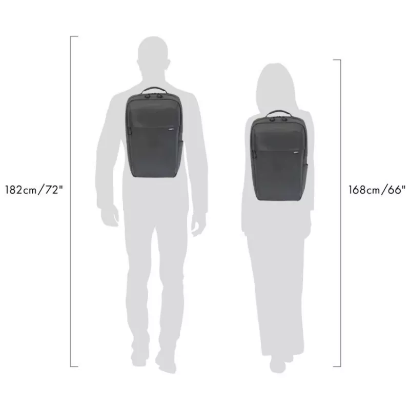 Dicota Commuter D32125 kannettavan tietokoneen reppu, 13–16 tuumaa, heijastava