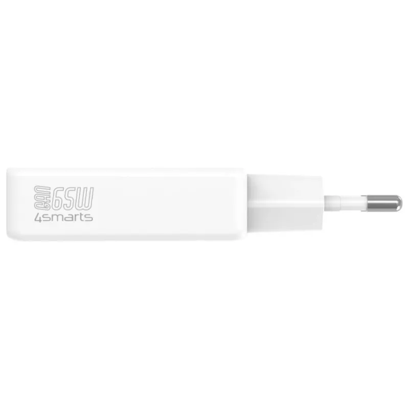 Laturi PDPlug Dual 65W GaN 2xUSB-C valkoinen