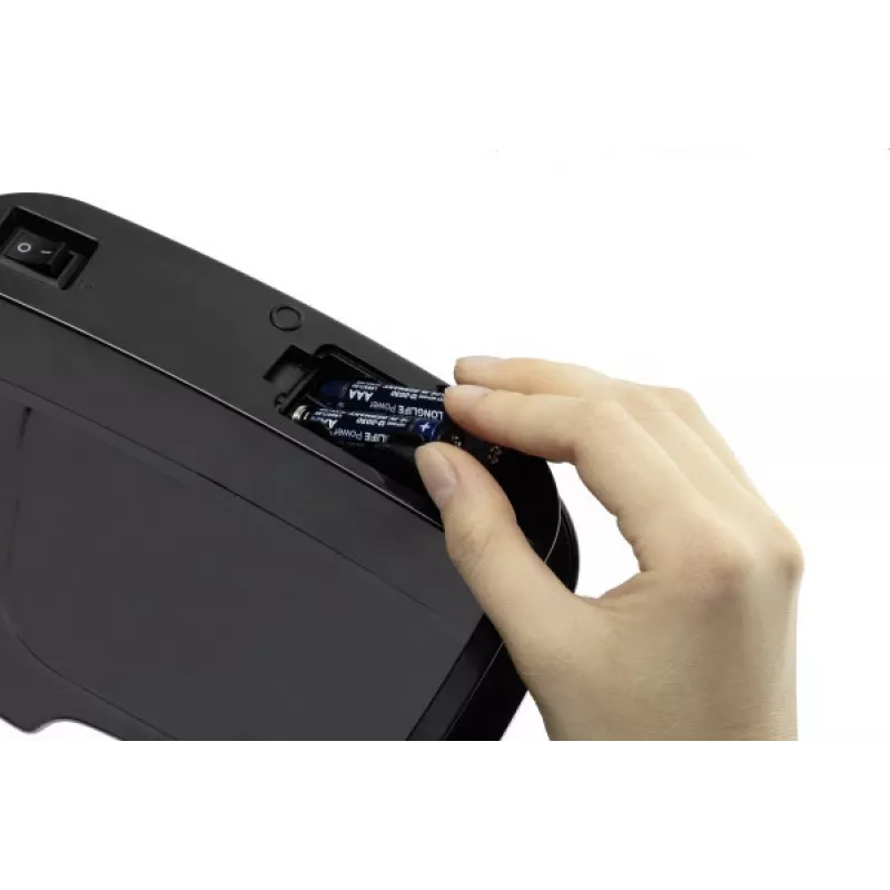 Roskakori Durable NO TOUCH 6L suorakaiteen muotoinen ruostumaton teräs hopea musta